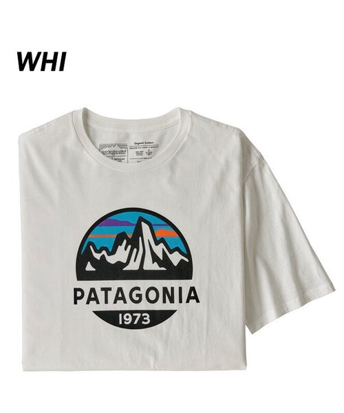 パタゴニア M's  フィッツロイ スコープ Tシャツ ホワイト　Mサイズ状態新品