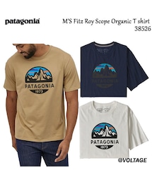 patagonia | パタゴニア patagonia M’S Fitz Roy Scope Organic T shirt  38526 メンズ・フィッツロイ・スコープ・オーガニック・Tシャツ(Tシャツ/カットソー)