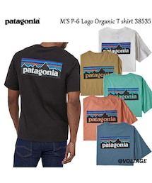 patagonia | パタゴニア patagonia M’S P-6 Logo Organic T shirt 38535 メンズ・P-6ロゴ・オーガニック・Tシャツ(Tシャツ/カットソー)