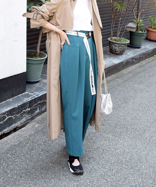 no brand（ノーブランド）の「ツイルタックポケットPT（その他パンツ・レディース・その他）」の7枚目の写真