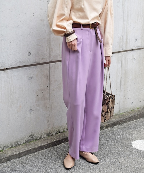 no brand（ノーブランド）の「ツイルタックポケットPT（その他パンツ・レディース・その他）」の4枚目の写真