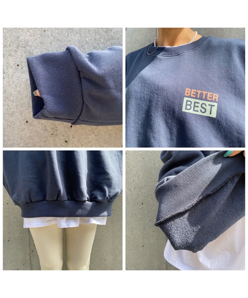 no brand（ノーブランド）の「ミニ裏SW｢BEST｣#1002（スウェット・レディース・その他）」の14枚目の写真