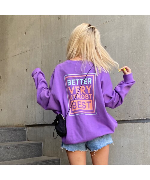 no brand（ノーブランド）の「ミニ裏SW｢BEST｣#1002（スウェット・レディース・その他）」の3枚目の写真