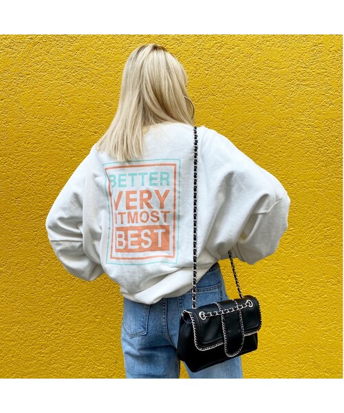 no brand（ノーブランド）の「ミニ裏SW｢BEST｣#1002（スウェット・レディース・その他）」の2枚目の写真