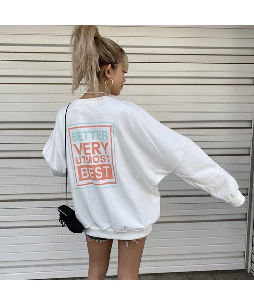 no brand（ノーブランド）の「ミニ裏SW｢BEST｣#1002（スウェット・レディース・その他）」の5枚目の写真