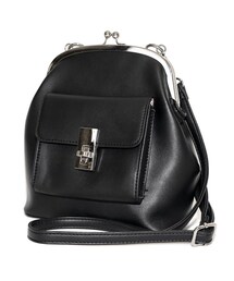 A.D.G | Purse Frame Pocket Shoulder Bag (black)(ショルダーバッグ)
