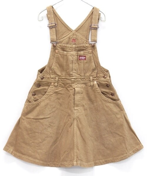 RNA（アールエヌエー）の「カラーワークフレアージャンスカ（オールインワン・サロペット・レディース・ベージュ/ネイビー/ダークグリーン・M）」の5枚目の写真