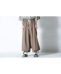 BISHOOL | BISHOOL Wool Gabardine Cut Off Goto-Gi Pants(その他パンツ)