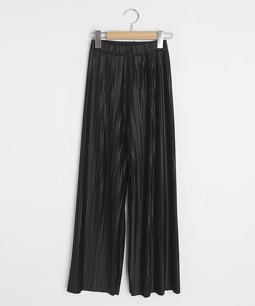 DHOLIC（ディーホリック）の「ウエストゴムプリーツパンツ（その他パンツ・レディース・ブルー/ピンク/ブラック・FREE）」の2枚目の写真