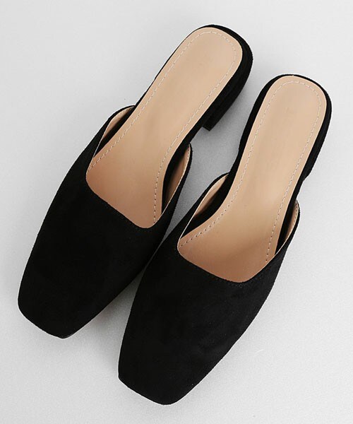 DHOLIC（ディーホリック）の「スエード調ミュール（その他シューズ・レディース・ブラウン/ベージュ/ブラック/その他・225/230/235/240/245/250）」の2枚目の写真