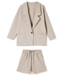 GRL | コットンジャケットXパンツセットアップ(セットアップ)