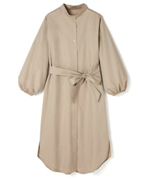 GRL | リボンベルト付きスタンドカラーワンピース(ワンピース)