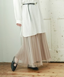 Crisp | リバーシブルチュールスカート[c2R2610](スカート)