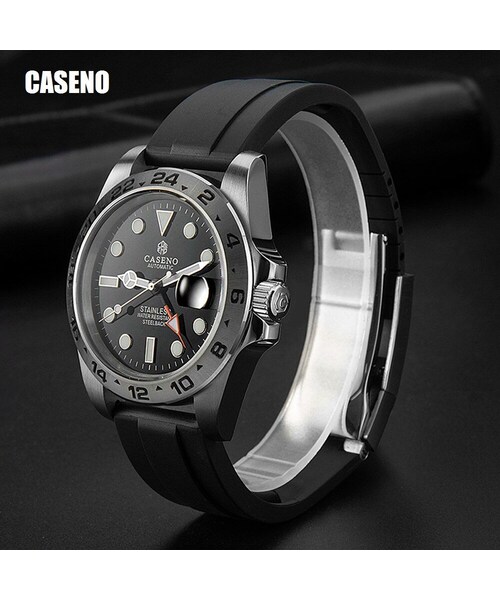 no brand（ノーブランド）の「CASENO 自動巻腕時計
