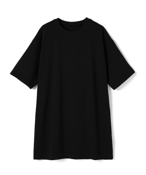 GRL（グレイル）の「USコットンバックスリットビッグシルエットTシャツ（Tシャツ/カットソー・レディース・モカ/ブラック/ベージュ・F）」の2枚目の写真