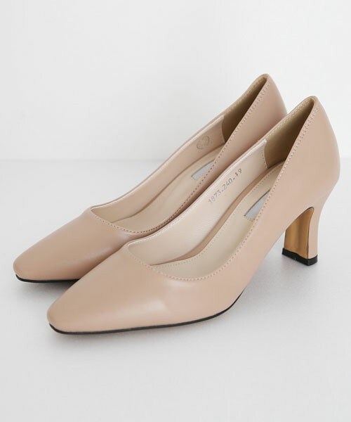 DHOLIC（ディーホリック）の「ミドルヒールパンプス（パンプス・レディース・オレンジ/イエロー/ベージュ/ブラック・225/230/235/240/245/250）」の3枚目の写真