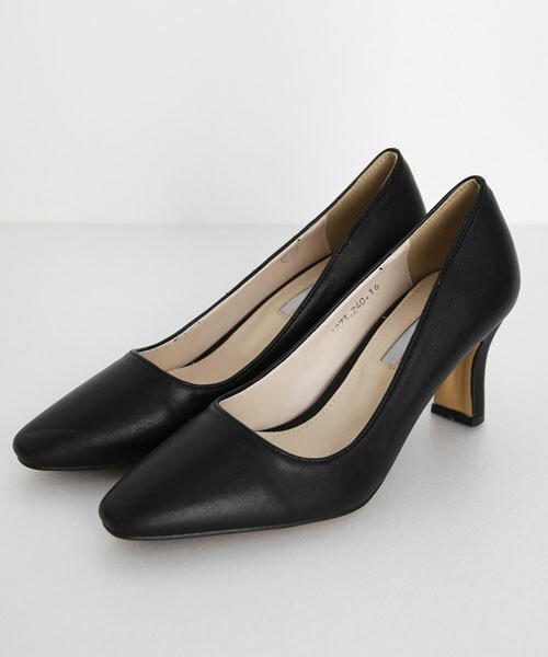 DHOLIC（ディーホリック）の「ミドルヒールパンプス（パンプス・レディース・オレンジ/イエロー/ベージュ/ブラック・225/230/235/240/245/250）」の2枚目の写真