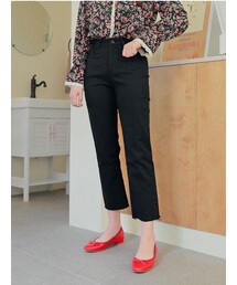 HOTPING | [CHOA]8.8分丈ストレートコットンパンツ(その他パンツ)