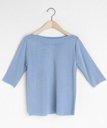 DHOLIC | ボートネックハーフスリーブニット(ニット/セーター)