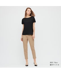 UNIQLO | ドレープクルーネックT（半袖）(Tシャツ/カットソー)