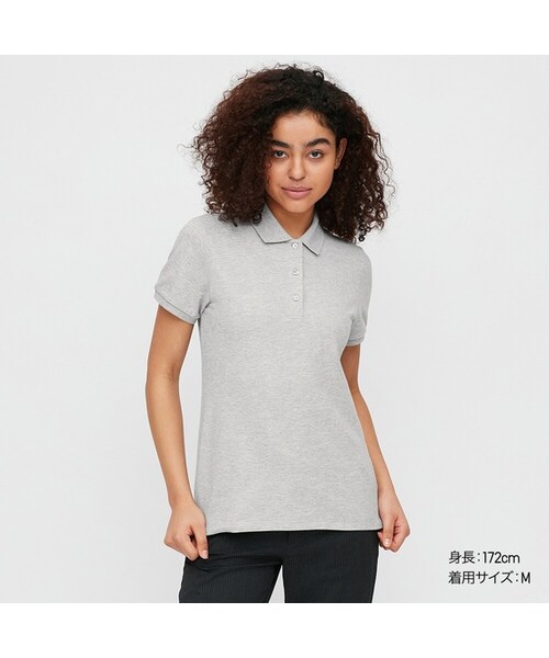 UNIQLO（ユニクロ）の「ストレッチカノコポロシャツ（半袖）（Tシャツ