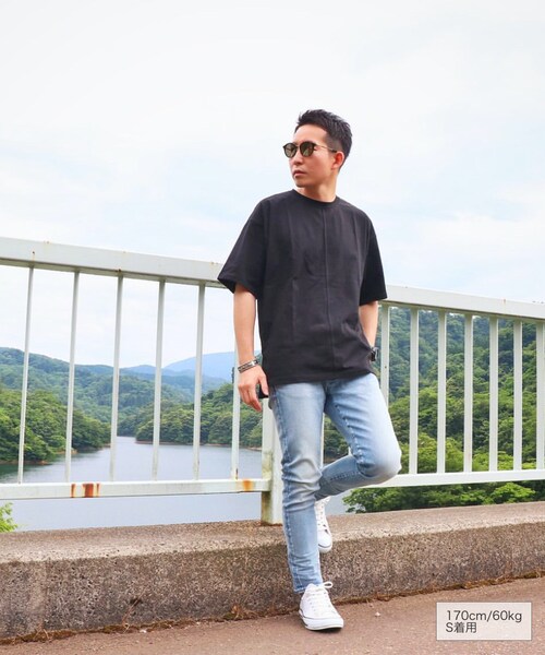 RE:LORE（リロア）の「14.5oz Slim-fit Tapered Hyper Stretch Denim Jeans Light Blue　19S-201（デニムパンツ・メンズ・その他）」の5枚目の写真