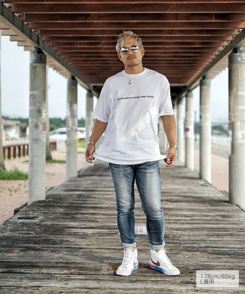 RE:LORE（リロア）の「14.5oz Slim-fit Tapered Hyper Stretch Denim Jeans  Mid Blue　19S-201（デニムパンツ・メンズ・その他）」の2枚目の写真