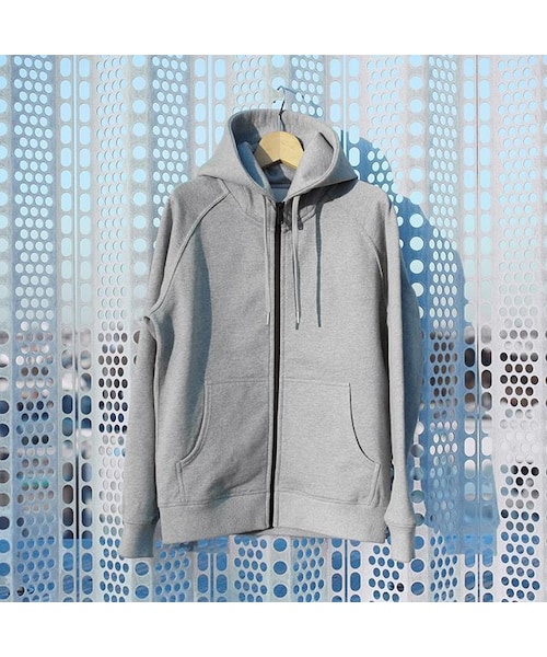 RE:LORE（リロア）の「Raglan Zip Hooded Sweatshirt T/GRY　19S-104（パーカー・メンズ・その他）」の13枚目の写真