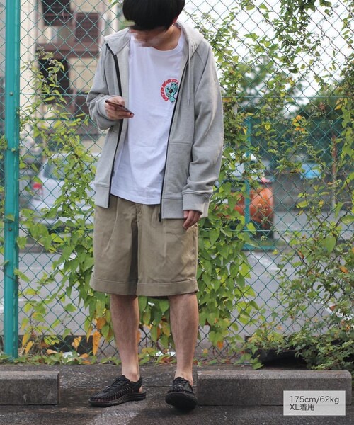 RE:LORE（リロア）の「Raglan Zip Hooded Sweatshirt T/GRY　19S-104（パーカー・メンズ・その他）」の7枚目の写真