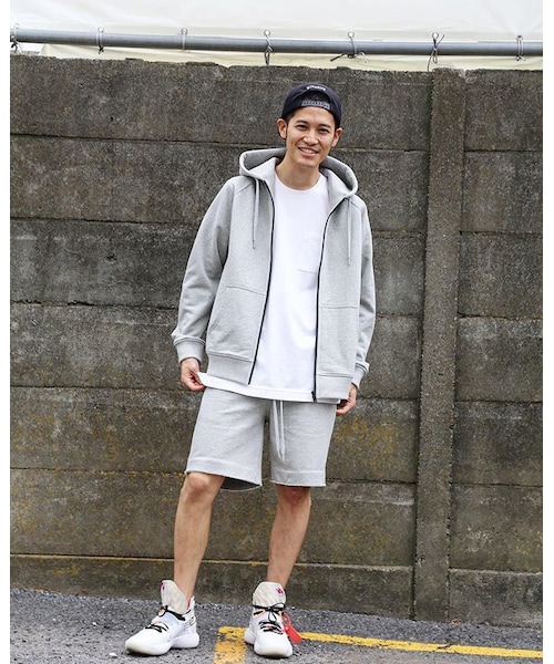 RE:LORE（リロア）の「Raglan Zip Hooded Sweatshirt T/GRY　19S-104（パーカー・メンズ・その他）」の10枚目の写真