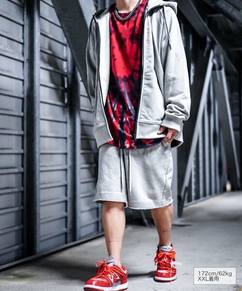 RE:LORE（リロア）の「Raglan Zip Hooded Sweatshirt T/GRY　19S-104（パーカー・メンズ・その他）」の4枚目の写真