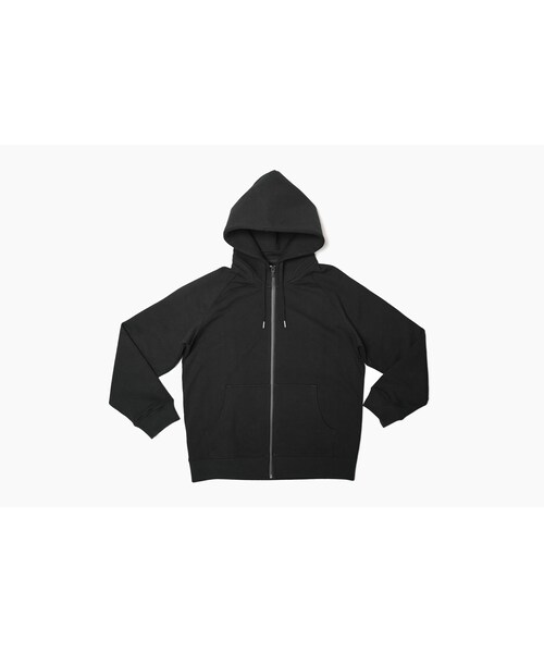 RE:LORE（リロア）の「Raglan Zip Hooded Sweatshirt BLK　19S-104（パーカー・メンズ・その他）」の13枚目の写真