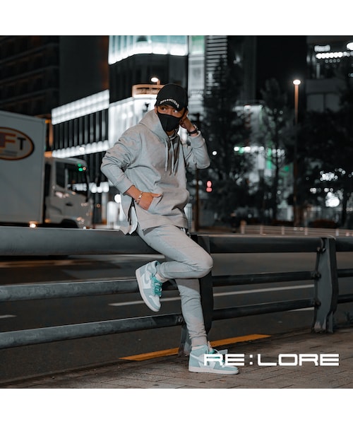 RE:LORE（リロア）の「Slim-fit Tapered Sweat Pants T/GRY　19S-202（その他パンツ・メンズ・その他）」の3枚目の写真