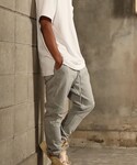 RE:LORE | Slim-fit Tapered Sweat Pants T/GRY　19S-202(其他褲裝)