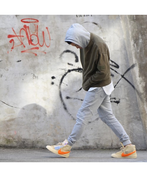 RE:LORE（リロア）の「Slim-fit Tapered Sweat Pants T/GRY　19S-202（その他パンツ・メンズ・その他）」の6枚目の写真
