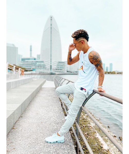RE:LORE（リロア）の「Slim-fit Tapered Sweat Pants T/GRY　19S-202（その他パンツ・メンズ・その他）」の9枚目の写真