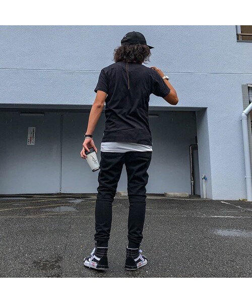 RE:LORE(リロア)の「Slim-fit Tapered Sweat Pants BLK 19S-202(その他パンツ・メンズ・その他)」の7枚目の写真