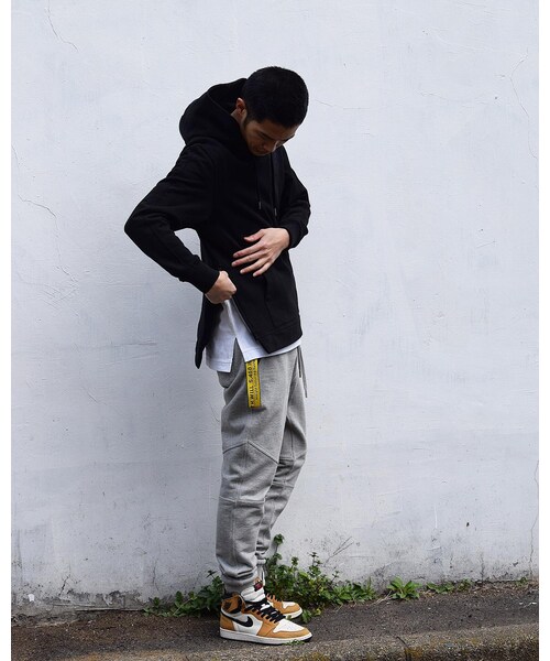 RE:LORE(リロア)の「Pullover Side Zip Hooded Sweatshirt BLK 19S-103(パーカー・メンズ・その他)」の7枚目の写真