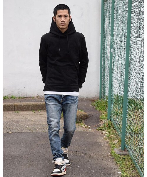 RE:LORE(リロア)の「Pullover Side Zip Hooded Sweatshirt BLK 19S-103(パーカー・メンズ・その他)」の8枚目の写真