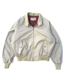 Made in USA / 80s L.L.Bean / Harrington Jacket  / Beige / Used