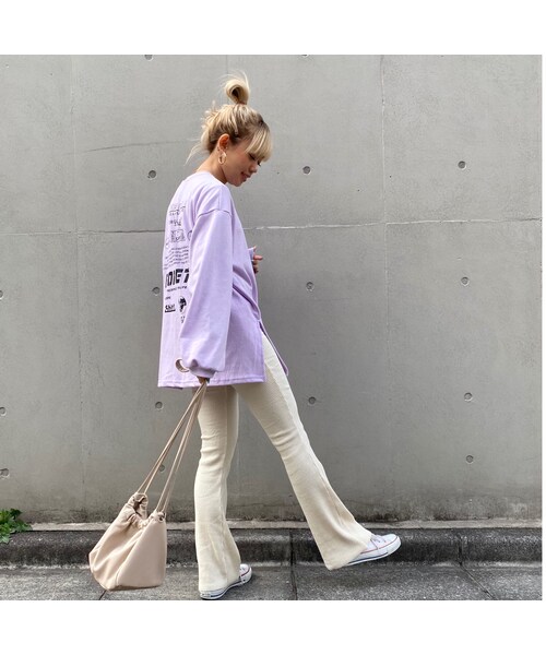 no brand(ノーブランド)の「カットTOPS「FORTIME」 #6003(Tシャツ/カットソー・レディース・その他)」の9枚目の写真
