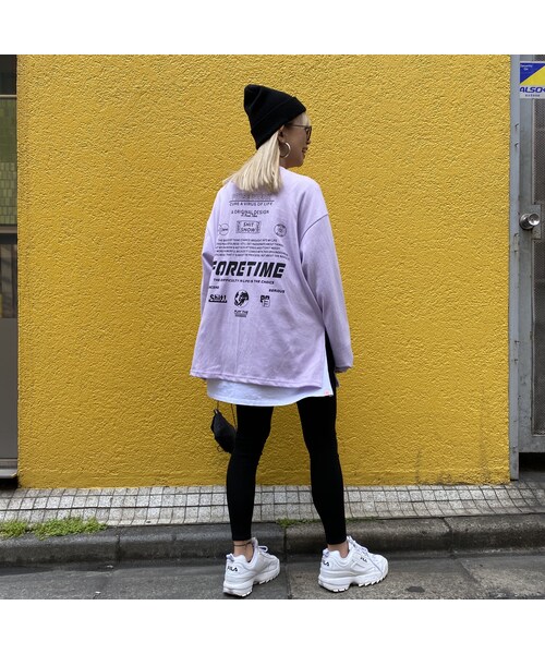 no brand(ノーブランド)の「カットTOPS「FORTIME」 #6003(Tシャツ/カットソー・レディース・その他)」の4枚目の写真