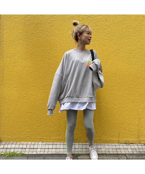 no brand（ノーブランド）の「カラぷるSETUP｢CONG｣#1018（スウェット・レディース・その他）」の8枚目の写真