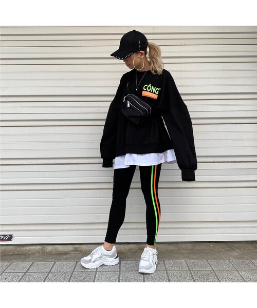 no brand（ノーブランド）の「カラぷるSETUP｢CONG｣#1018（スウェット・レディース・その他）」の2枚目の写真