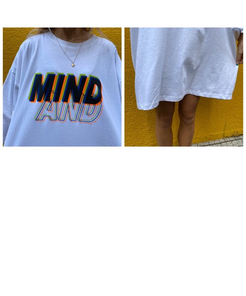 no brand(ノーブランド)の「BIG!!!BOX型T「MIND」#1026(Tシャツ/カットソー・レディース・その他)」の13枚目の写真