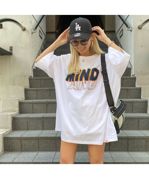 no brand(ノーブランド)の「BIG!!!BOX型T「MIND」#1026(Tシャツ/カットソー・レディース・その他)」の8枚目の写真