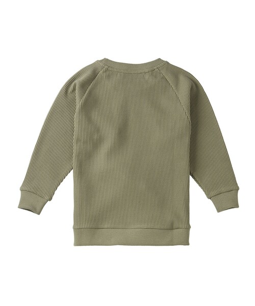 cache cache（カシュ カシュ）の「MINGO.　Sweater Favo　（Laurel oak）（Tシャツ/カットソー・キッズ・その他）」の2枚目の写真