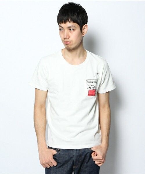 Bitter Ender（ビターエンダー）の「BitterEnder/SNOOPYコラボBIRDTシャツ（Tシャツ/カットソー）」 WEAR