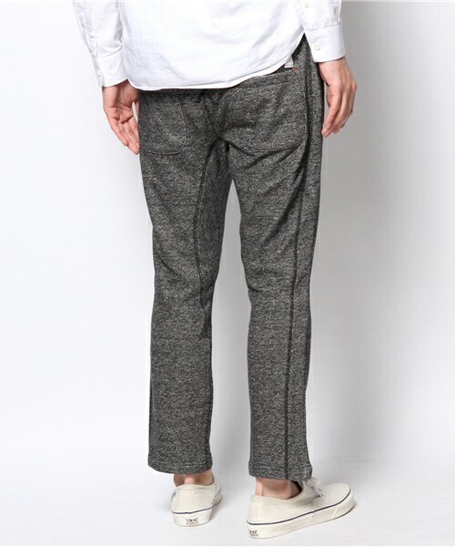 CelesteBlue （セレステブルー）の「CelesteBlue/AB交織裏毛９分丈PT（その他パンツ・メンズ・ライトグレー/チャコール・MEDIUM/LARGE）」の4枚目の写真