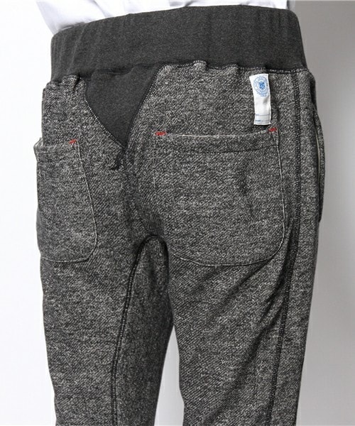 CelesteBlue （セレステブルー）の「CelesteBlue/AB交織裏毛９分丈PT（その他パンツ・メンズ・ライトグレー/チャコール・MEDIUM/LARGE）」の6枚目の写真